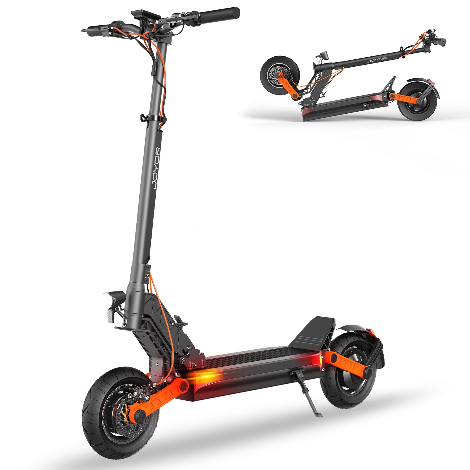 JOYOR S10S Powerful Electric Scooter 2000W Dual Motor E Scooter 10 inch pneumatic tires Scooter Electric Adult  USA Stock