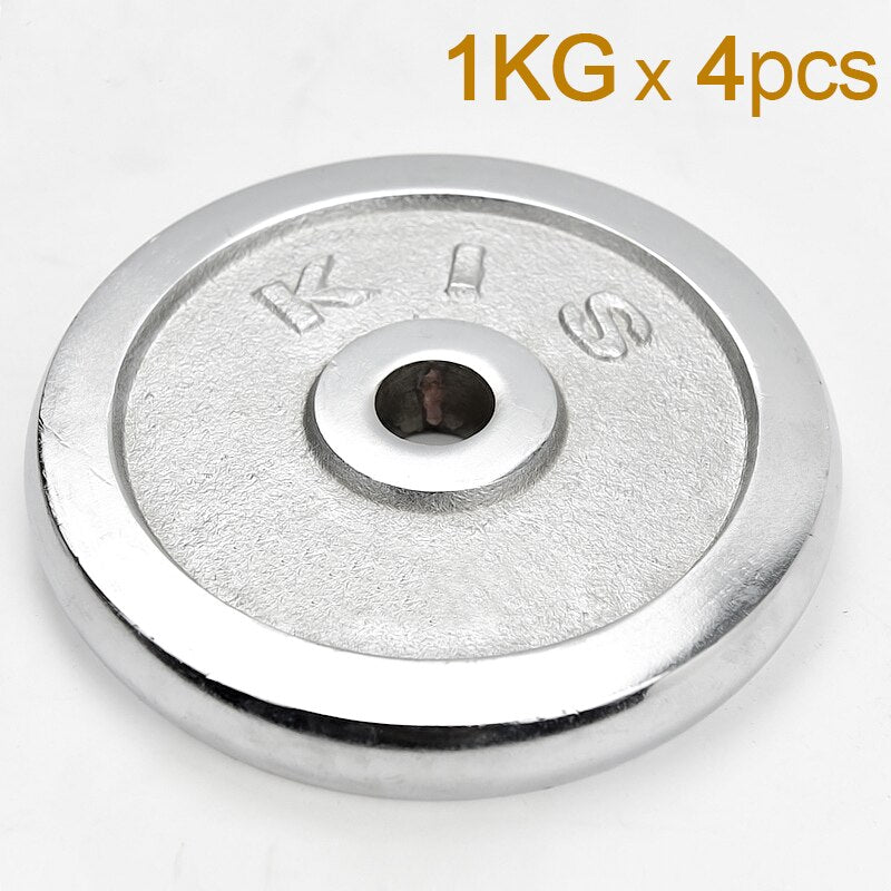 All Steel Iron Plated Dumbbell Piece 0.5kg-20kg Free Combination Barbell Plate Full Size Universal Fitness Weight Plates