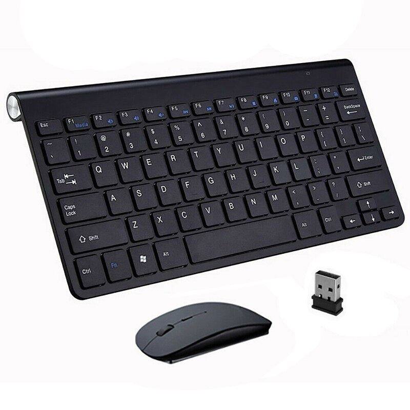 2.4G Ultrathin Wireless Keyboard Set Mini Mouse Accessories For Notebook Computer Desktop Replace Keyboard Mouse Combos