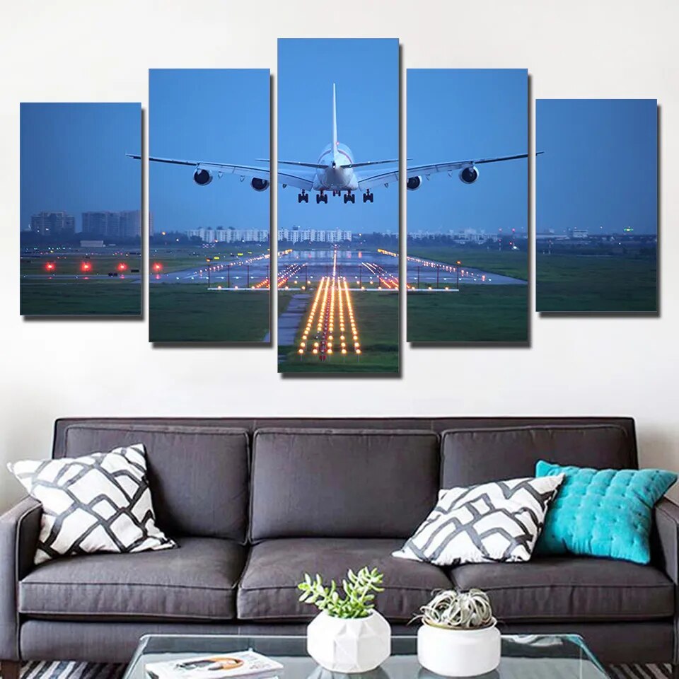 Wall Artwork Canvas Paintings Modern On Modular Pictures Plane