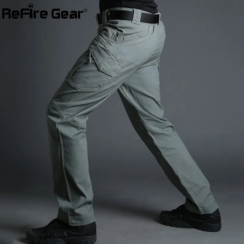 IX9 City Tactical Cargo Pants Men Combat SWAT Army Military Pants