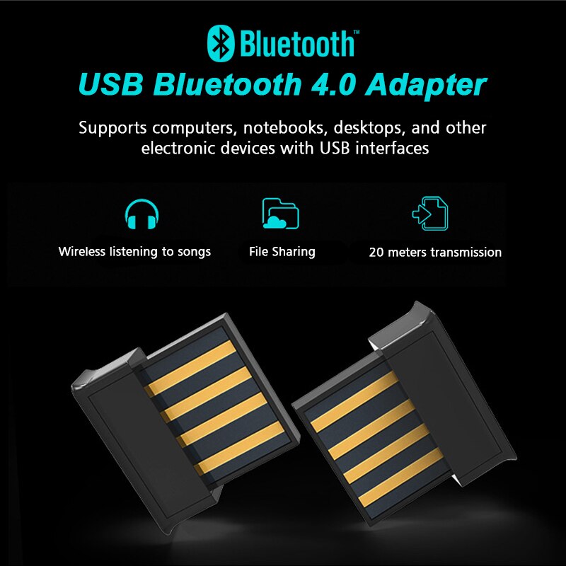 Bluetooth Adapter Mini Bluetooth 5.0 Receiver Bluetooth Dongles Support Winows Linux Vista Mac OS for Laptop Tablet Computer