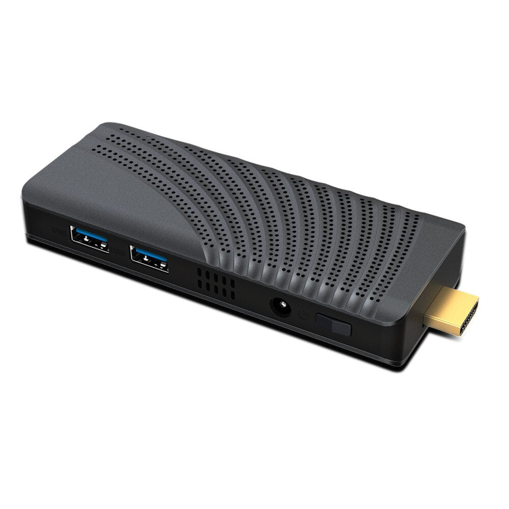 TOPTON Mini PC Stick Intel Celeron J4125 6GB LPDDR4 128GB eMMC 1000M LAN AC WiFi BT4.2 HDMI2.0 Win10 Linux Pocket PC Stick