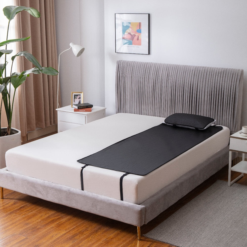 سجادة سرير أرضية، وسادة أرضية، سجادة علاج أرضية ممتازة للنوم، ملاءة مسامية لتحسين النوم