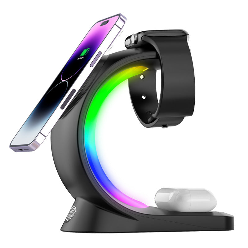 4 In 1 Magnetic Wireless Charger Fast Charging For Smart Phone