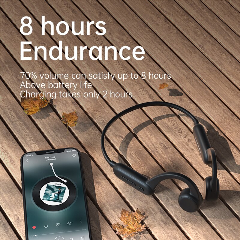 Wireless Earphone Swimming Bone Conduction Bluetooth