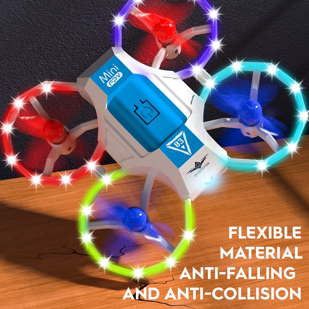 Mini Drone 3D Flip Flash Lighting Intelligent Hover 2.4G 4CH Remote Control Helicopter Quadcopter Dron Rc Plane Children&#39;s Toys