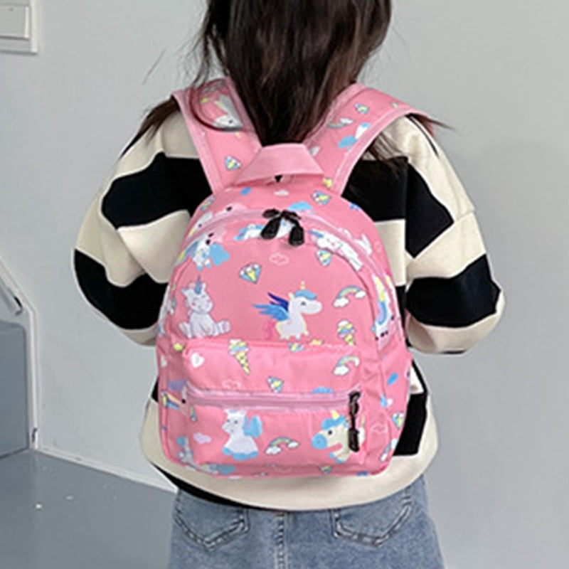 Children's Cartoon Dinosaur Backpacks for Teenager Cute Kindergarten Schoolbag Waterproof Kids Book bags Boys Girls Animal Bag