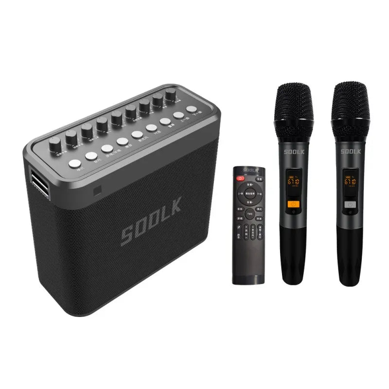 SODLK S1314 Highpower 200W Wireles Bluetooth Speaker Outdoor Karaoke Sound 4 Horn Heavy Bass 24000mAh Battery Super-long Standby
