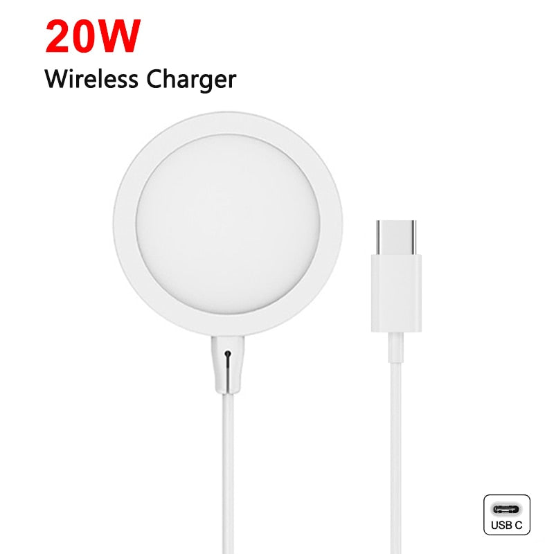 For iPhone PD 20W USB C Fast Charger Suit For iPhone 12 11 14 13 Pro Max Mini X XS XR 8Plus AirPods Magsafe Wireless Chargers