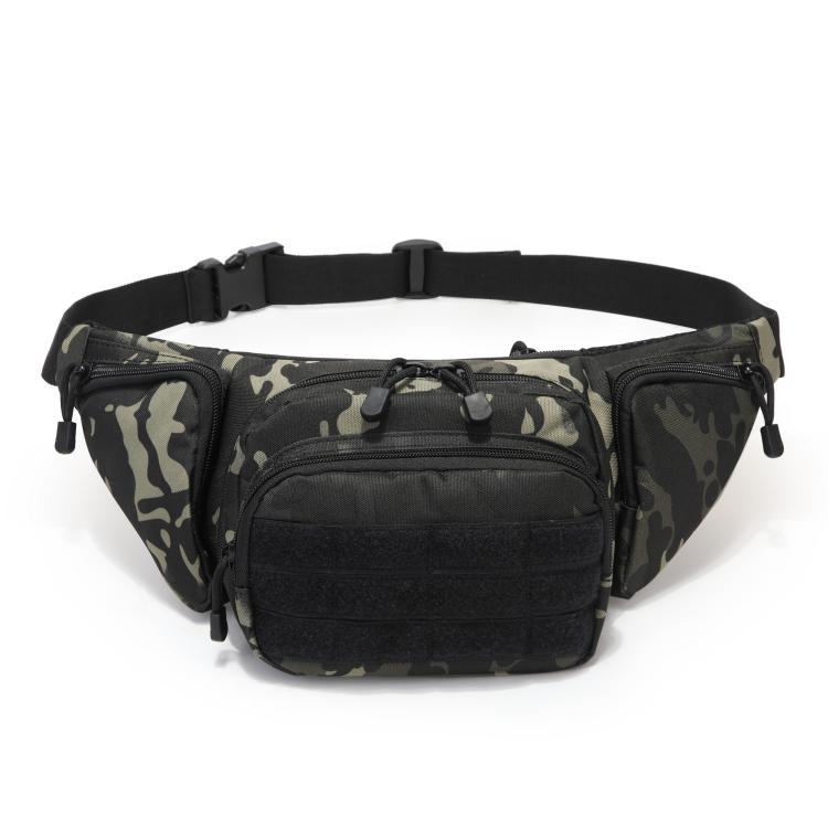 Outdoor Hiking  Waist Bag Running Sports Functional Bag Cycling Bag Bum Bag Multi-functional Tool Shoulder Tactical Waist Pack