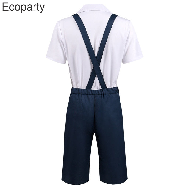 New Traditional Couples Oktoberfest Costume German Beer Outfit For Women Men Beer Girl Maid Cosplay Dress Halloween Fancy Outfit