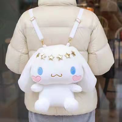 Kawaii Japanese Style Backpack Plush Melodying Back Bag Girl's School Bag Cartoon Kuromies Bags Gifts For Girlfriend Children