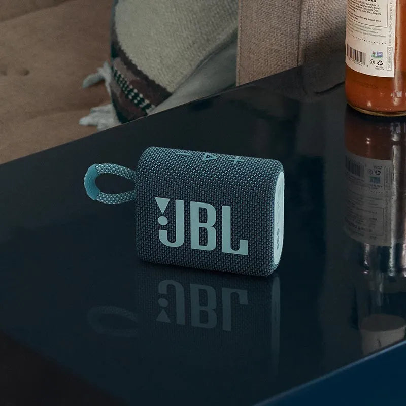 الأصلي JBL الأصلي الذهاب 3 مكبر صوت بخاصية البلوتوث قابل للنقل قوي باس مكبرات الصوت سماعات لاسلكية صغيرة وضع الصوت ستيريو JBL GO3
