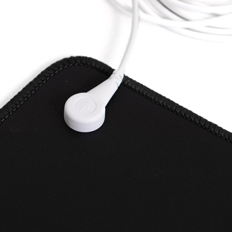 Earthing Universal Grounding Mat Computer Mouse Mats Radiation Protection Reduce Inflammation Pain Fatigue EMF Stress Therapy