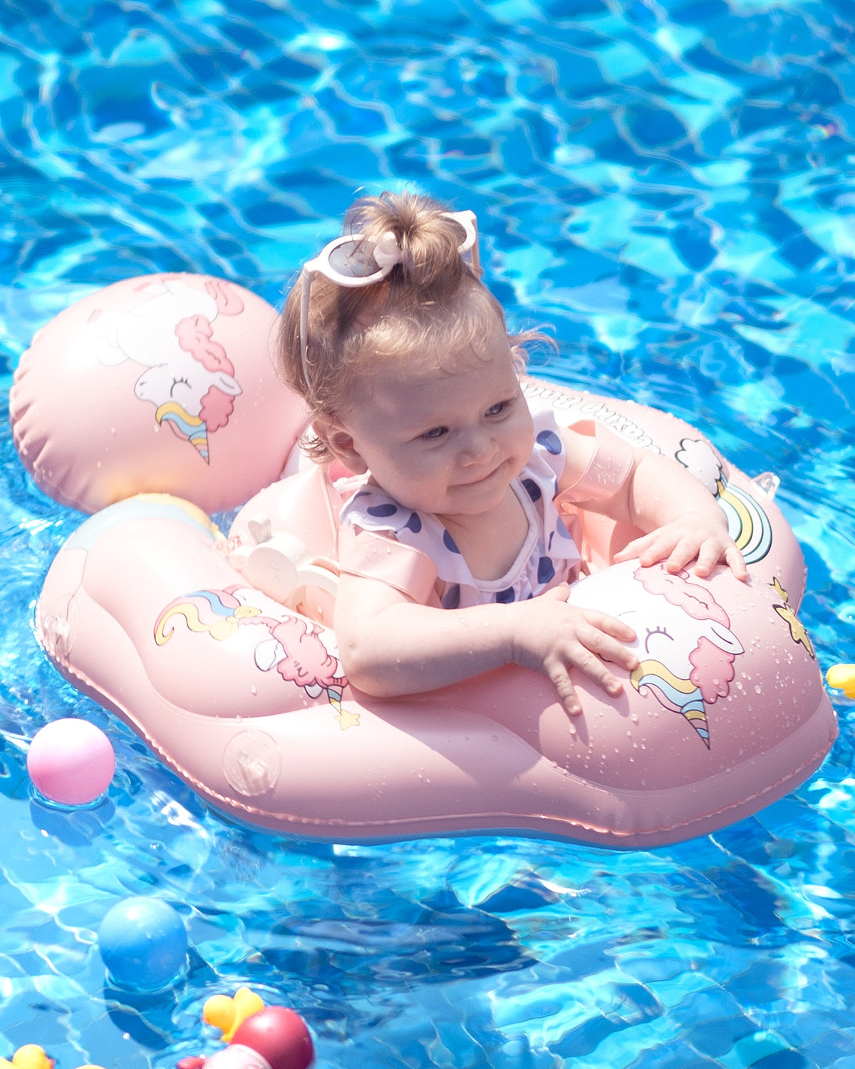 طفل السباحة تعويم نفخ دروبشيبينغ عوامة للأطفال مع المظلة الرضع العائمة الدائري السباحة الصدر العائمة تعويم المدرب