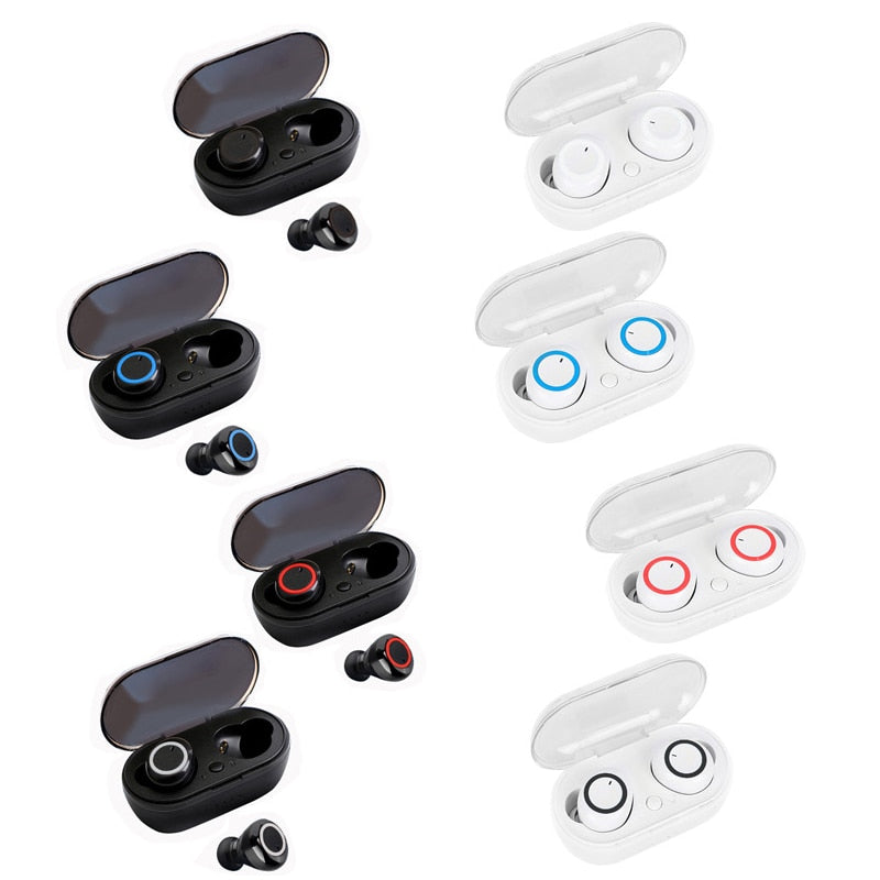 New Y50 TWS Wireless Earphone Bluetooth High quality Sound Earphone Touch 3D stereo sports earphone suitable for smart phones