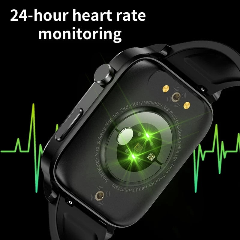 2023 New Smartwatch Blood Sugar Blood lipids Blood Pressure Body Temperature Health Monitoring Smart Watch for Men Women Clock