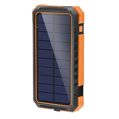 80000mAh Solar Power Bank Wireless Charging Waterproof Portable External Battery One-way Quick Charger for Xiaomi Iphone Samsung