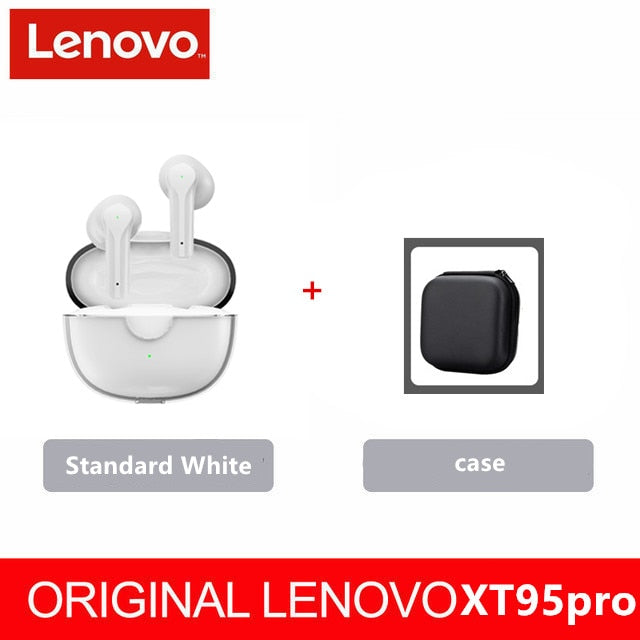 Lenovo XT95 Pro Bluetooth Earphone 9D HIFI Sound Sport Waterproof TWS Wireless Earbuds with Mic for iPhone Xiaomi Headphone