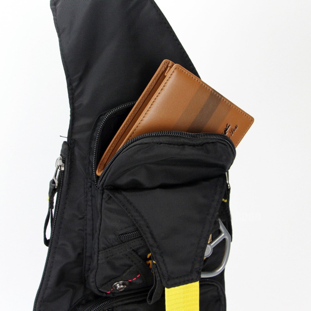 Top Quality Nylon Men Sling Rucksack Chest Bag Satchel Travel Military Waterproof Cross Body Messenger One Shoulder Back Pack