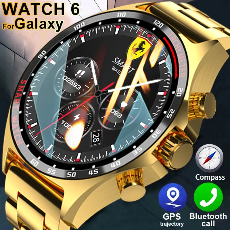 2024 New Outdoor Sports GPS Smart Watch Men Bluetooth Call HD Smartwatch Health  Monitoring Compass IP68 Waterproof Watches Men