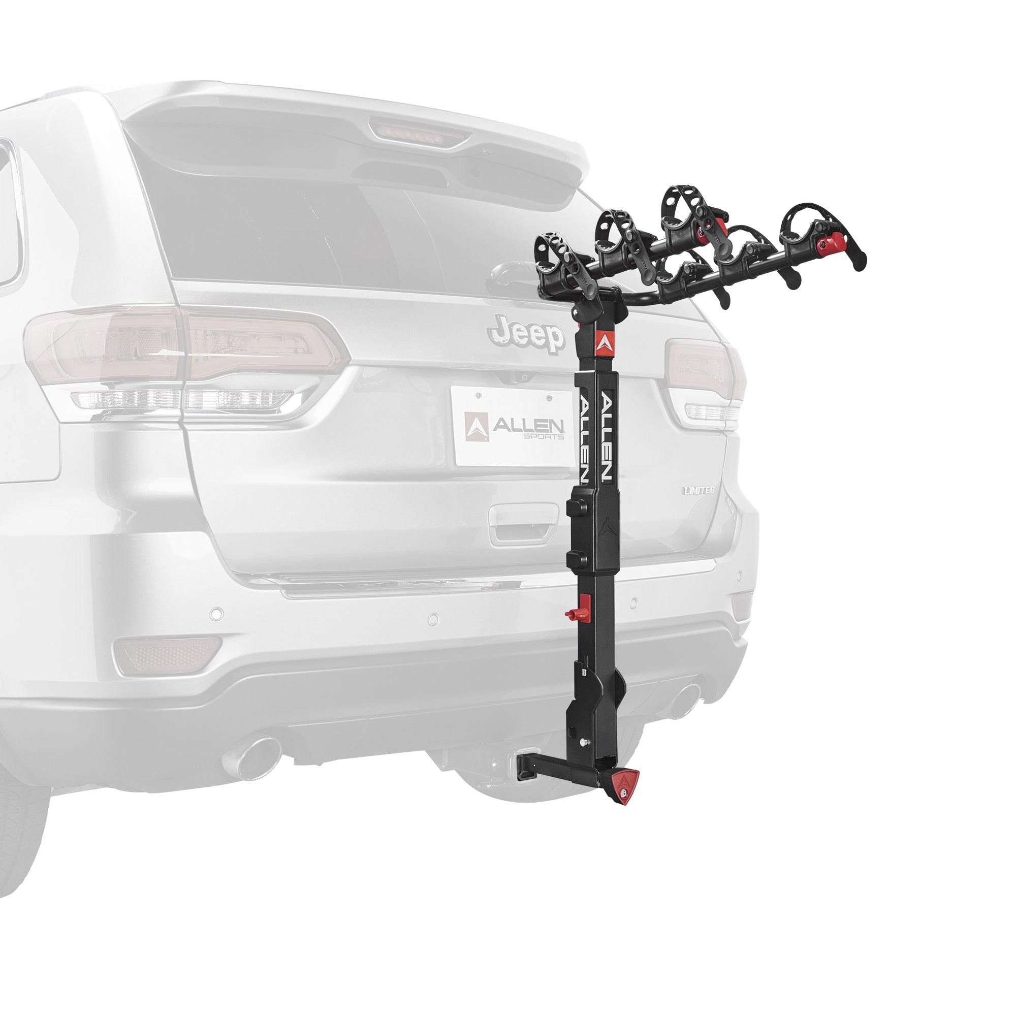 Premier Locking 3- Carrier Hitch Mount Bike Rack, QR535