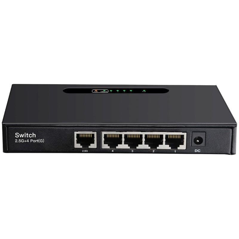 2500/1000mbps 2.5G Desktop Gigabit Network Switch Gigabit hub rj45 LAN Switching Ethernet Switch ethernet Splitter 1G 8Pin 5Port
