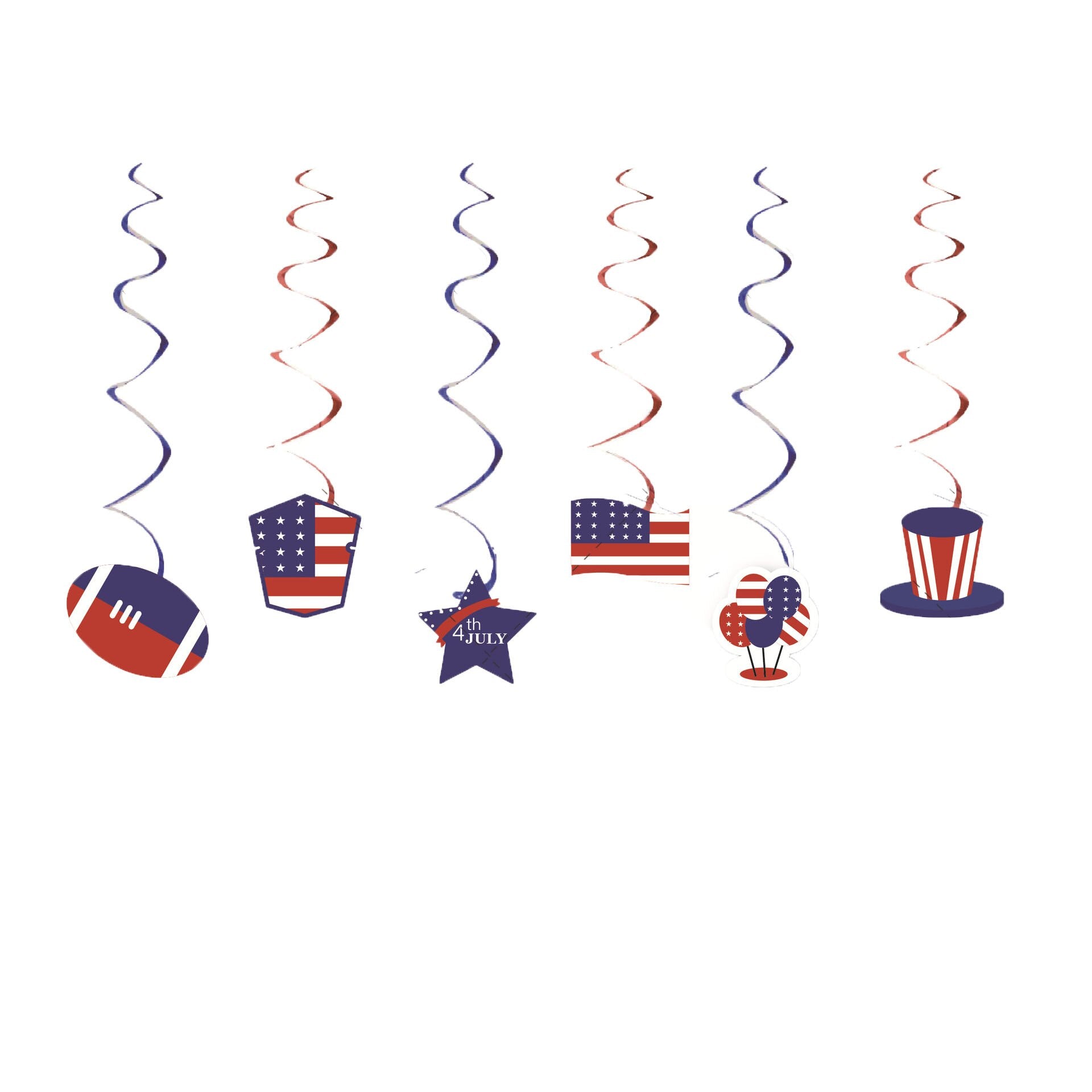 Usa Party Decoration 4th Of July Independence Day Supplies Banner Plate Napkins For Patriotic Party Supplies Memorial Day Decors