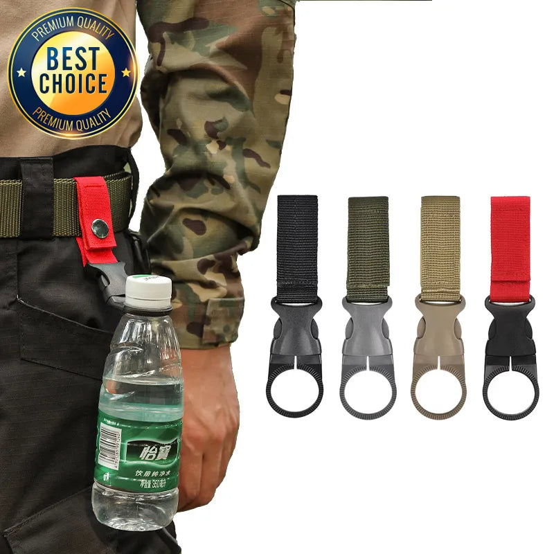Webbing Buckle Hook Water Bottle Holder Clip Outdoor