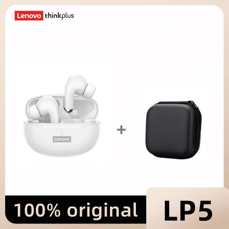 لينوفو LP5 TWS بلوتوث سماعة 9D ستيريو HiFi الرياضة مقاوم للماء سماعات لاسلكية آيفون 13 شاومي سماعات بلوتوث