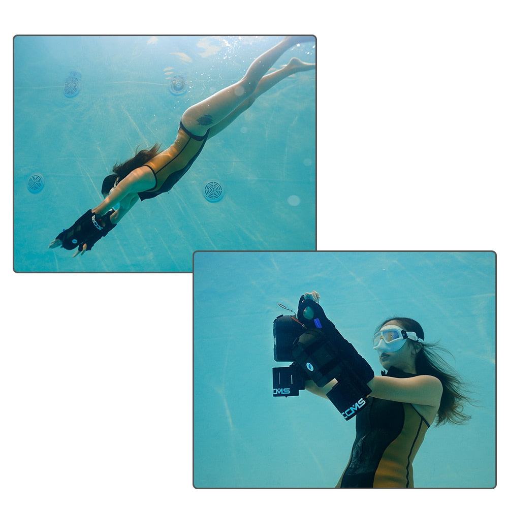 2 قطعة سكوتر كهربائي تحت الماء سكوتر البحر 20 متر مقاوم للماء الغوص دفع قوي يصل إلى 6kgf لمعدات الغوص والسباحة