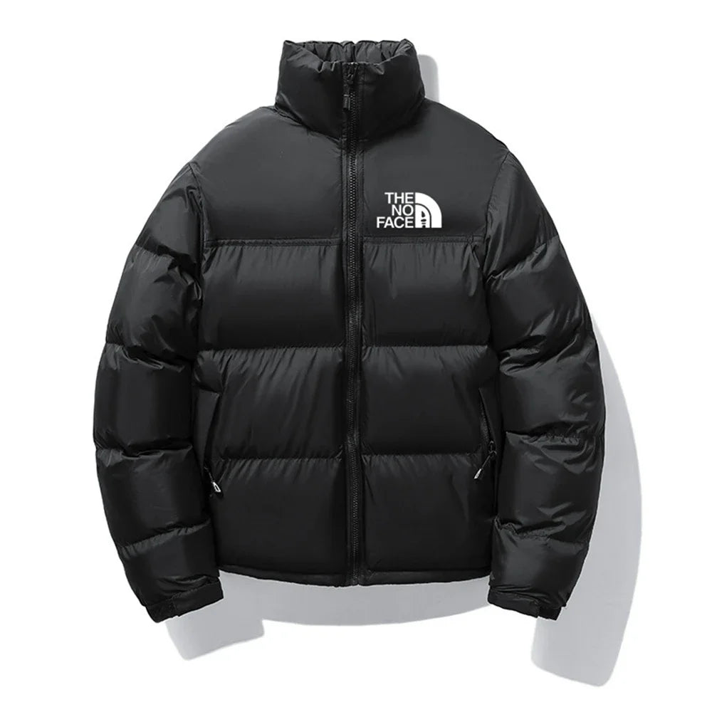 2023Men's Winter Padded Warm Casual Zipper Fashion Cotton Coat