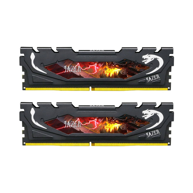 JAZER ميموريا Ram DDR4 8gb 2666MHz 16gb 3200MHz 3600MHz ذاكرة عشوائيّة للحاسوب المكتبي ذاكرة الوصول العشوائي للكمبيوتر مع غرفة التبريد