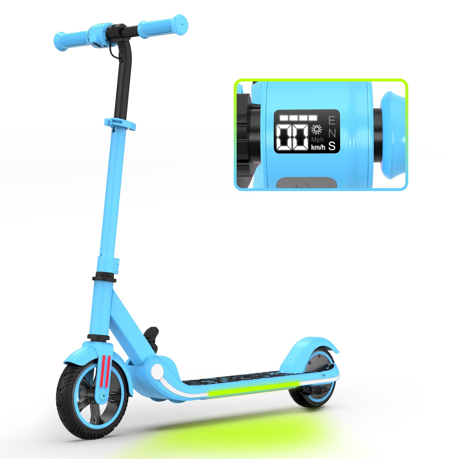 Electric Scooters M2PRO Kids 7 Inch Smart Skateboard 150W Motor 15 KM/H Speed Shock Absorption Folded Children&#39;s Kick E-Scooter