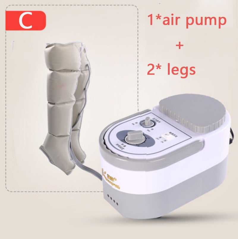 Electric Air Pressure Body Massager Waist Leg Arm Relax Instrument Promote Blood Circulation Pain Relief Calf and Foot Massager