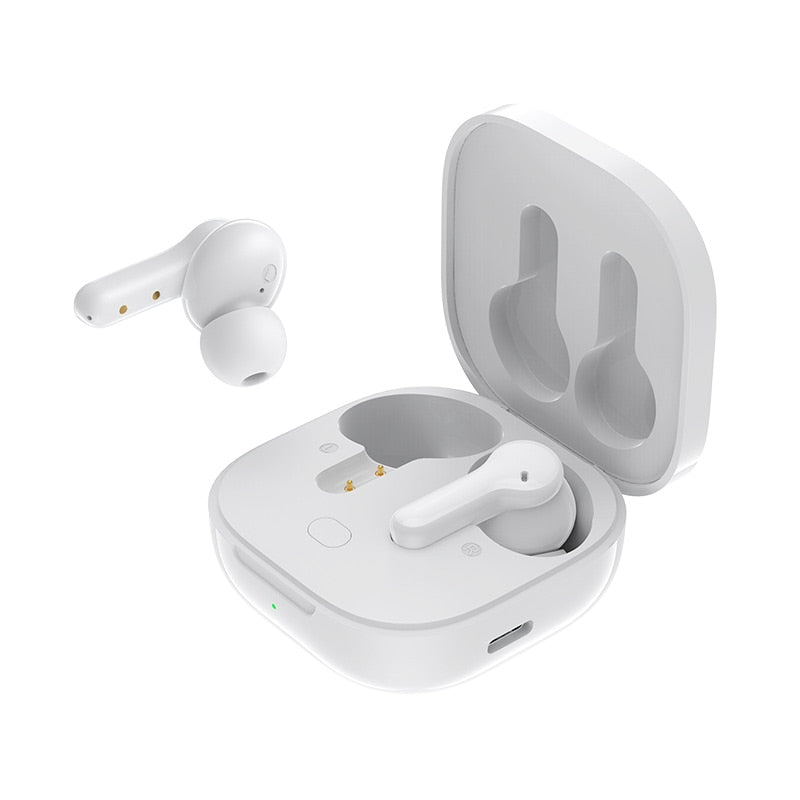 QCY T13 Bluetooth Headphone V5.1 Wireless TWS Earphone Touch Control Earbuds 4 Microphones ENC HD Call Headset Customizing APP