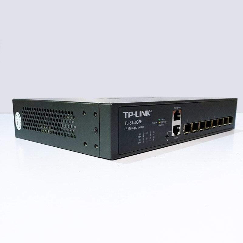 TP-link TL-ST5008F 10000Mbps switch 10 Gigabit optical port SFP 10 Gigabit network switch network management support VLan