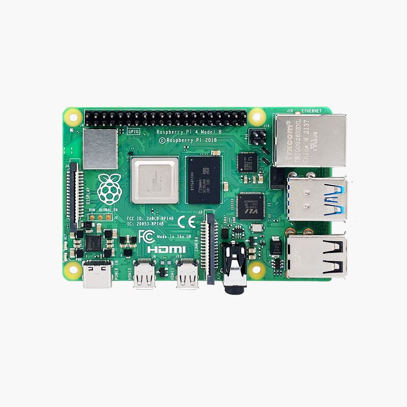 Raspberry Pi 4 Kit 5,6(Metal Case+Fan+32gb SD Card+Power+Micro Cable) PI 4B Board ARM 1GB 2GB 4GB 8GB Faster Than 3B+