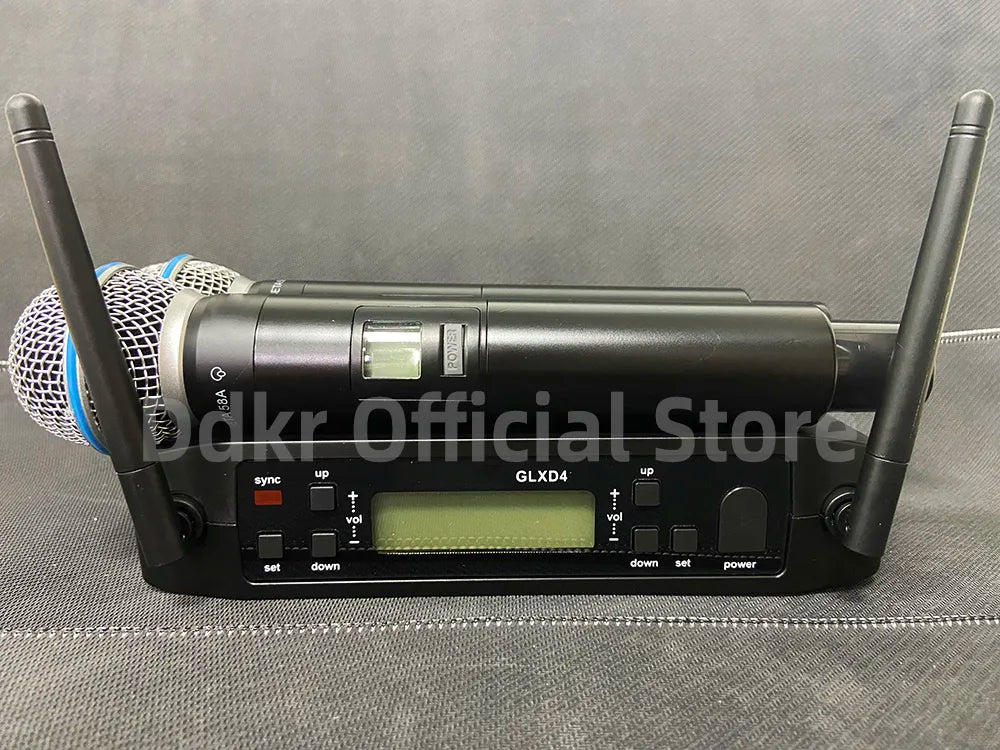 Professional Wireless Handheld Microphone for Studio Recording and Karaoke Meetings Church