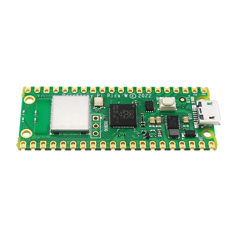 New Raspberry Pi Pico W With Wireless WiFi RP2040 Microcontroller Development Board Optional Acrylic Case GPIO Header