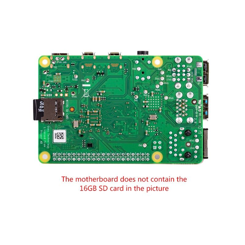 Official Original Raspberry Pi 4 Model B Dev Board or 4b Kit(G) RAM 1GB 2GB 4GB 8GB Core CPU 1.5Ghz 3 Speeder Than Pi 3B+