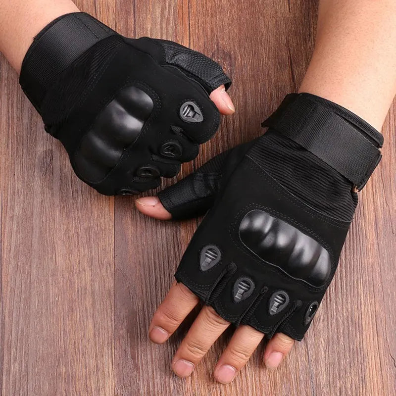 Half Finger Men's Gloves Outdoor Military Tactical Gloves Sports