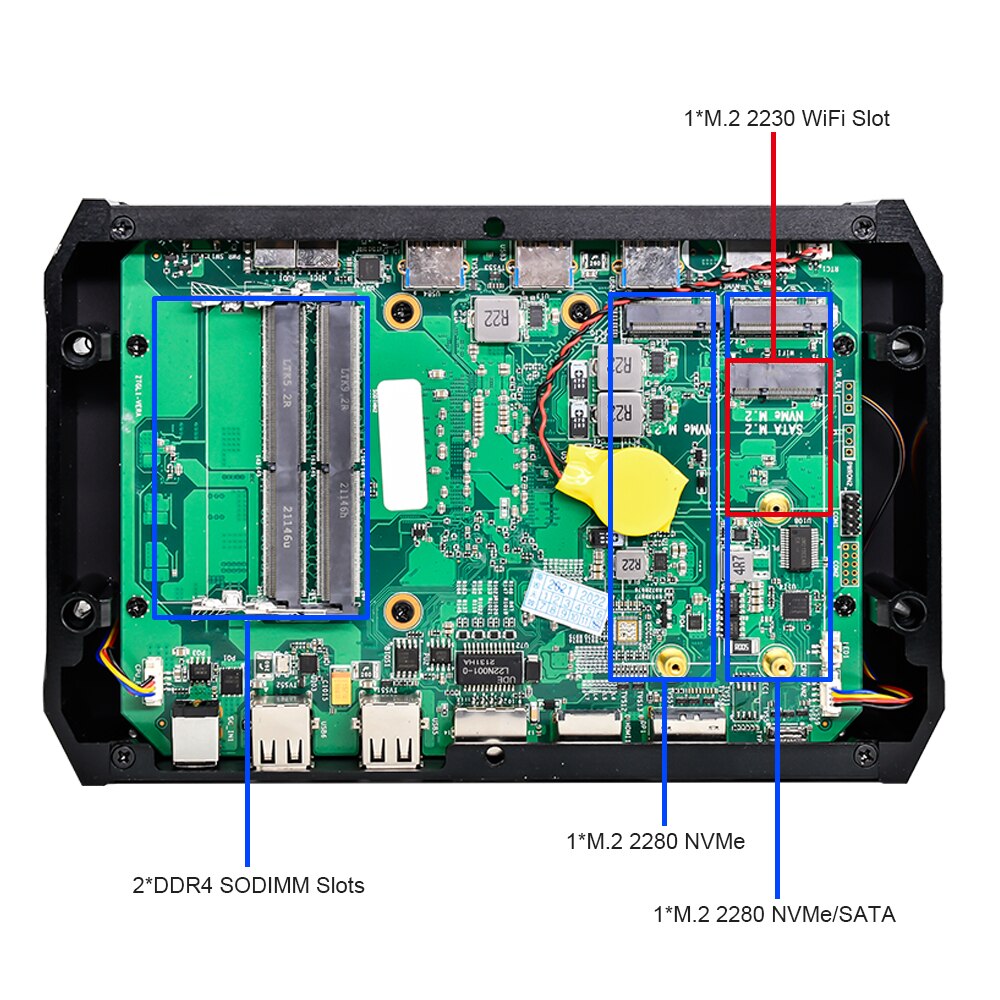 NUC Mini PC Intel i9 11900H AMD Ryzen 9 5900HX  Windows 11 Desktop Gaming Computer Linux DDR4 NVMe SSD DP HDMI Typ-C 4K UHD WiFi