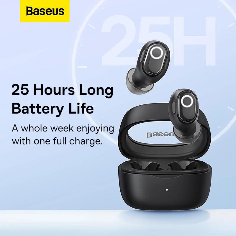 Baseus WM02 TWS Wireless Earphones Bluetooth 5.3 Headphones Mini True Wireless Earbuds Stereo Headset For iPhone Xiaomi Ear Buds