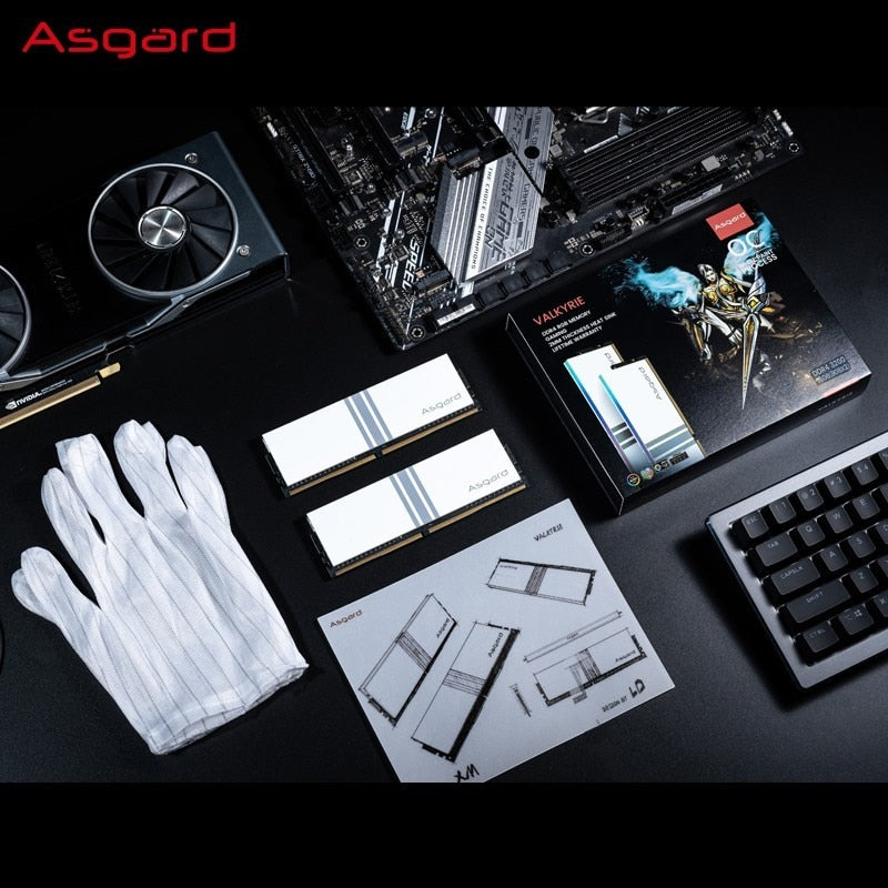 Asgard Valkyrie V5 series RGB RAM 8GBx2 3200MHz 3600MHz RAM Memoria Computer Desktop DDR4 16gbX2 3200MHz 3600Mhz DIMM RGB