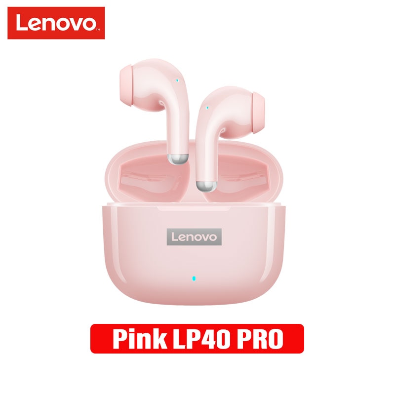Original Lenovo LP40 Pro Headphones TWS Wireless Bluetooth Earphones Touch Control Sport Headset Stereo Earbuds For Android Ios