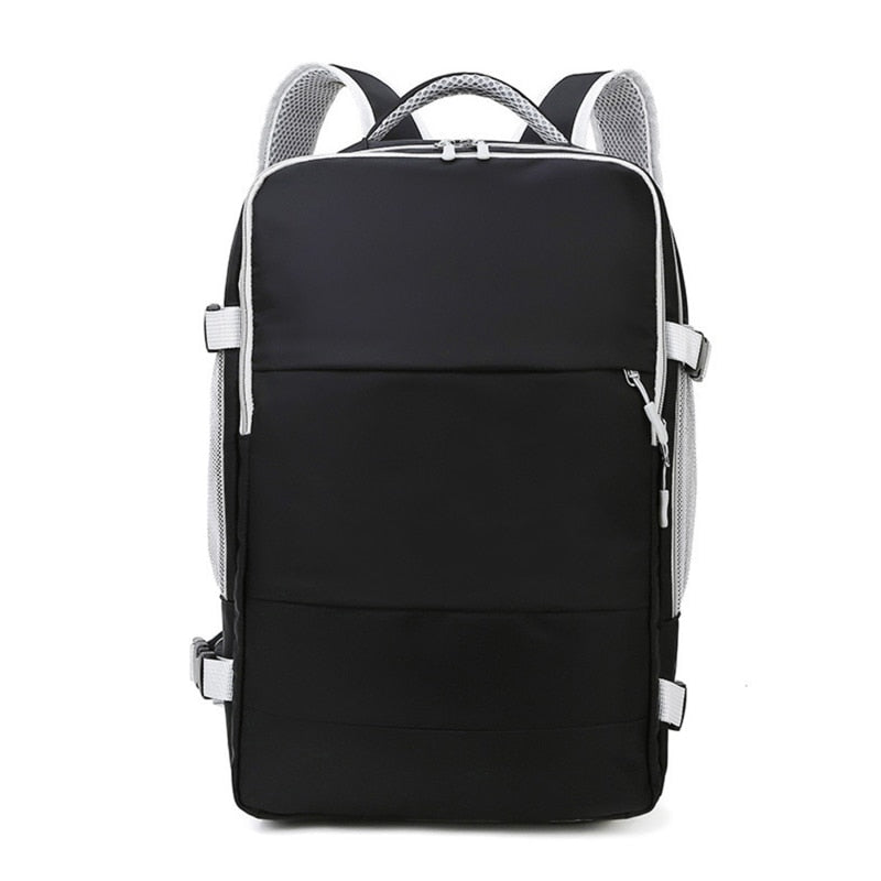 Women Travel Backpack Water Repellent Anti-Theft Stylish Casual Daypack Bag With Luggage Strap USB Charging Port Backpack