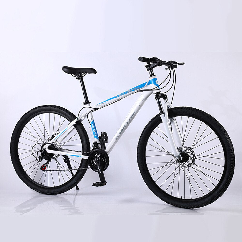 29 Inches Mountain Bicycle Aluminum Alloy Bike Adult Outdoor Commuting Double Disc Brake Shock Absorption