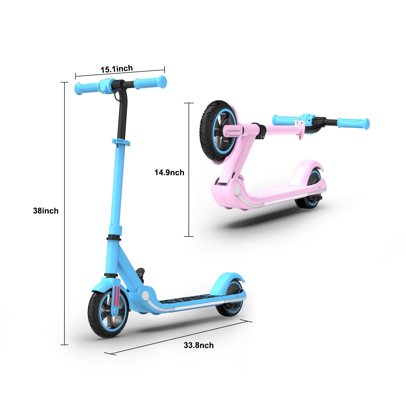 Electric Scooters M2PRO Kids 7 Inch Smart Skateboard 150W Motor 15 KM/H Speed Shock Absorption Folded Children&#39;s Kick E-Scooter